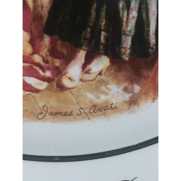 Betsy Ross Avon Enoch Wedgewood Collector Plate 1973 Congress Stars and Stripes - Picture 4 of 12